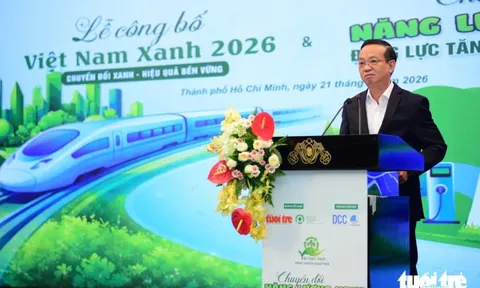 Khởi động 'Việt Nam Xanh 2026', cùng đưa TP.HCM thành trung tâm chuyển đổi xanh của Đông Nam Á
