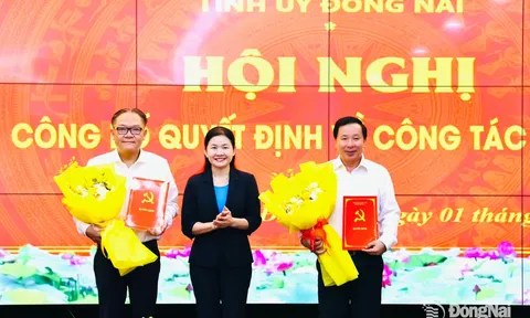 Đồng chí Nguyễn Văn Út giữ chức Bí thư Đảng ủy UBND tỉnh, đồng chí Nguyễn Kim Long giữ chức Phó Bí thư Thường trực Đảng ủy UBND tỉnh