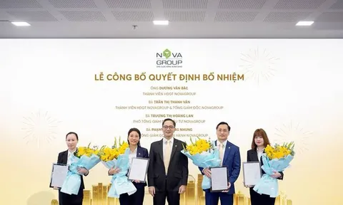 NovaGroup chuyển giao thế hệ lãnh đạo, định hình giai đoạn phát triển mới