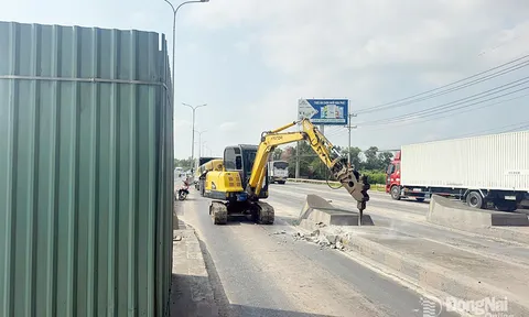 UBND tỉnh Đồng Nai chỉ đạo khắc phục tình trạng ùn tắc giao thông do thi công sửa chữa trên quốc lộ 51