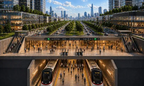 Khởi công Metro Bến Thành - Thủ Thiêm, mở trục kết nối TP. Hồ Chí Minh với sân bay Long Thành