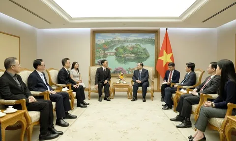 Phó Thủ tướng Thường trực Phạm Gia Túc tiếp Đoàn Hiệp hội Hợp tác quốc tế doanh nghiệp vừa và nhỏ Thượng Hải