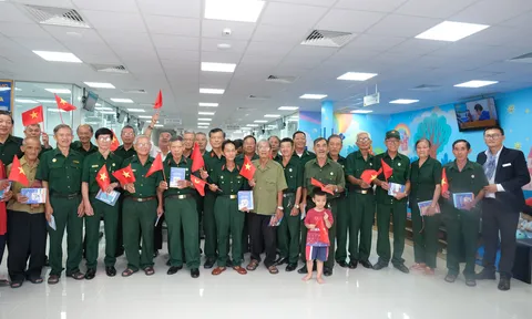 VNVC tri ân,  trao tặng vắc xin cúm cho Cựu chiến binh trên địa bàn xã Củ Chi