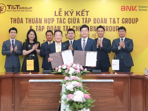 T&T Group hợp tác với BNK - Tập đoàn tài chính hàng đầu Hàn Quốc
