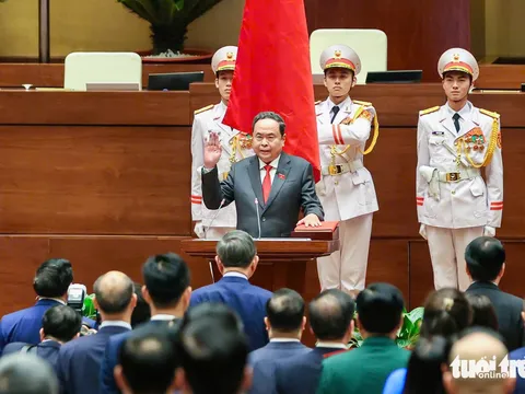 Chủ tịch Quốc hội Trần Thanh Mẫn tái đắc cử