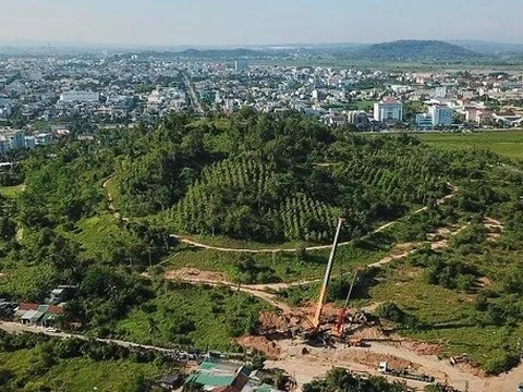 Quảng Ngãi: Dự án khu Bắc núi Thiên Bút tăng mức đầu tư hơn 200 tỷ đồng