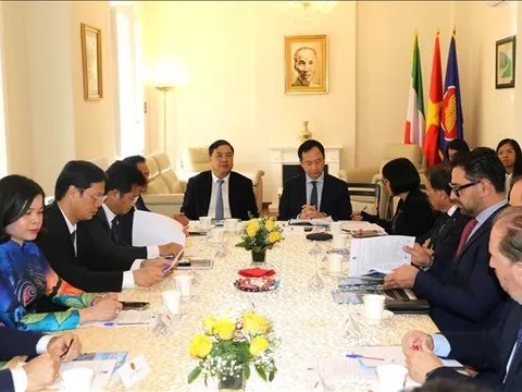 Nam Định-Italy: Thúc đẩy quan hệ hợp tác kinh tế biển, kinh tế xanh