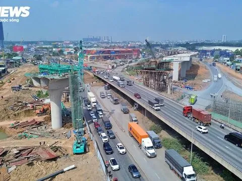 Tăng tốc thi công nút giao Tân Vạn Vành đai 3 để kết nối sân bay Long Thành