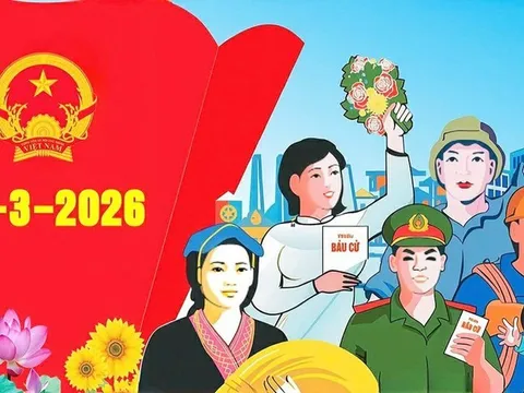 Chùm ảnh: Cử tri cả nước nô nức tham gia "Ngày hội non sông"