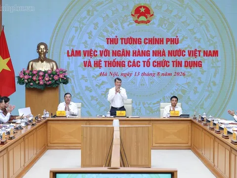 Kết luận của Thủ tướng Lê Minh Hưng tại Buổi làm việc với Ngân hàng Nhà nước Việt Nam và hệ thống các tổ chức tín dụng
