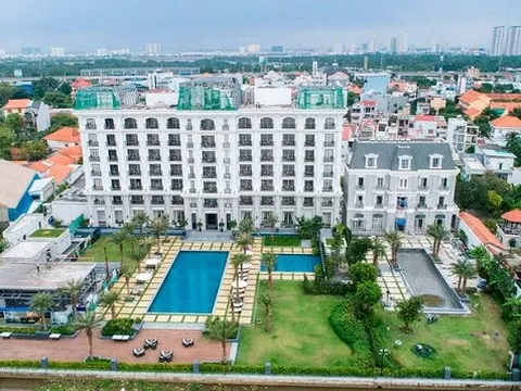 Khách sạn Mia Saigon do Công ty TNHH Đầu tư KAT xây dựng vi phạm hành lang bảo vệ sông Sài Gòn