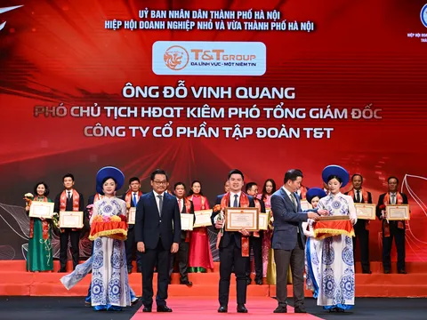 T&T Group được vinh danh tại Lễ tôn vinh doanh nhân, doanh nghiệp Thăng Long 2025