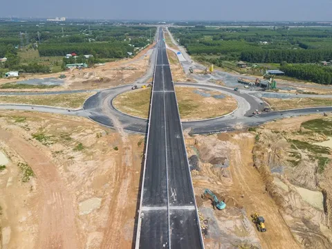 Hiện trạng đường Vành đai 3 TP.HCM nối cao tốc Bến Lức - Long Thành