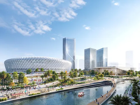 Hình hài khu đô thị thể thao Rạch Chiếc 146.000 tỷ khi hoàn thiện