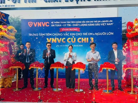 VNVC Củ Chi 3 ra đời, tăng cơ hội tiếp cận vắc xin chất lượng cao cho người dân Tây Bắc TP.HCM