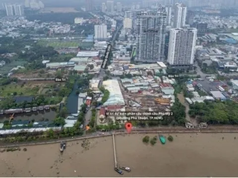 Chốt tĩnh không cầu Phú Mỹ 2, điều chỉnh luồng tàu về phía Đồng Nai