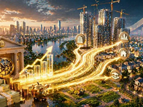 Tín dụng bất động sản tăng gần 38%: Dòng tiền đang chảy về đâu?