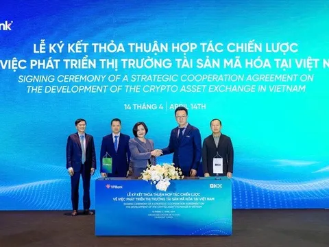 VPBank hợp tác OKX, triển khai nền tảng giao dịch tài sản số