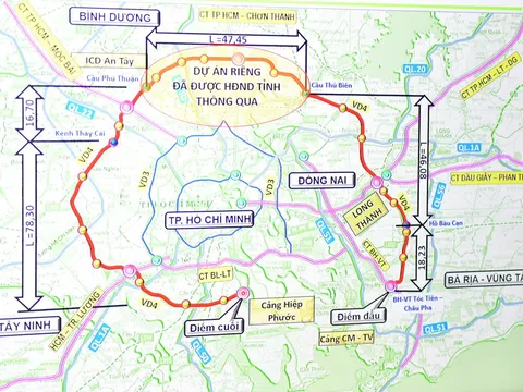 Tin nóng từ Đồng Nai: Đang giải phóng mặt bằng hơn 443ha đất để làm tuyến đường 120.000 tỷ