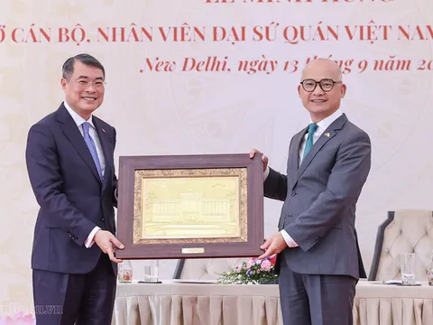 Thủ tướng Lê Minh Hưng: Đẩy mạnh ngoại giao kinh tế, ngoại giao công nghệ với Ấn Độ