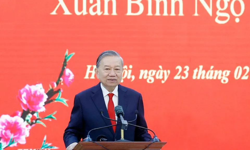 Tổng Bí thư Tô Lâm: Bắt tay ngay vào công việc, bảo đảm sự liên tục, thông suốt