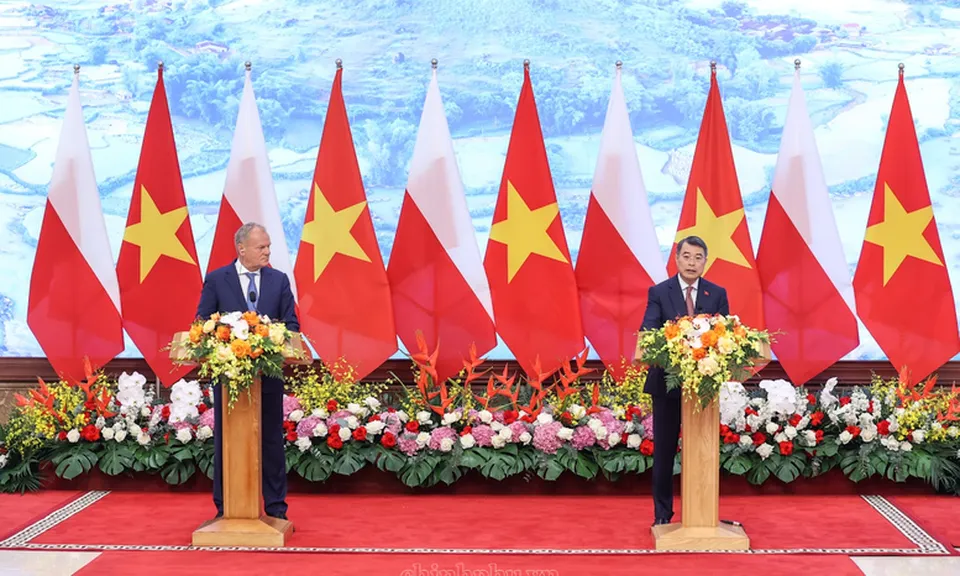 Việt Nam, Ba Lan thiết lập quan hệ Đối tác chiến lược